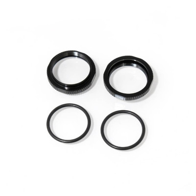 Tekno RC Shock Adjustment Collars (short, aluminum, BLACK ano, 2pcs) Tekno RC Shock Adjustment Collars (short, aluminum, BLACK ano, 2pcs)