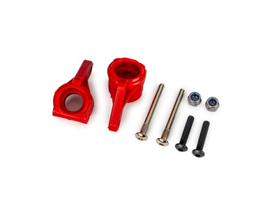 Traxxas Red Extreme Heavy-Duty Steering Blocks (L&R) Traxxas Red Extreme Heavy-Duty Steering Blocks (L&R)