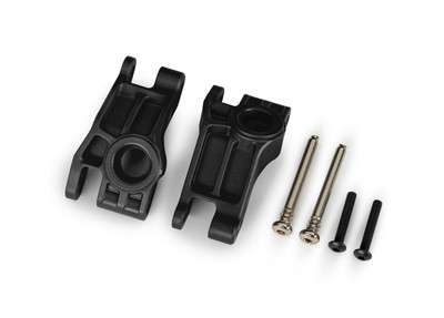 Traxxas Black Extreme Heavy-Duty Stub Axle Carriers (L&R) Traxxas Black Extreme Heavy-Duty Stub Axle Carriers (L&R)