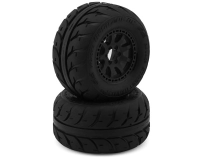 UpGrade RC Street Radials 2.2" Pre-Mounted On-Road Tires for Traxxas® Mini Maxx® & Mini XRT® (2) w/12mm Narrow, 12mm Wide, & 14mm Hexes UpGrade RC Street Radials 2.2" Pre-Mounted On-Road Tires for Traxxas® Mini Maxx® & Mini XRT® (2) w/12mm Narrow, 12mm Wide, & 14mm Hexes