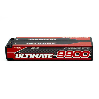 Ultimate Racing Graphene HV LiPo Stick 9900mAh 7.6V 140C 5MM Tubes