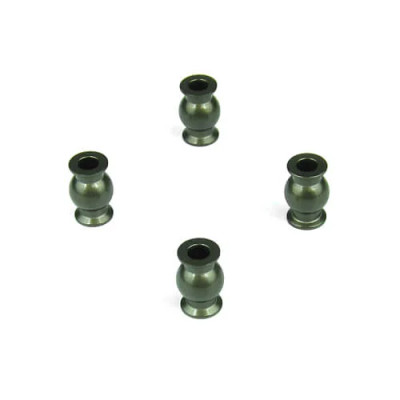 Tekno RC Pivot Balls (6.8mm, camber, str links, almnm, centered, 4pcs)