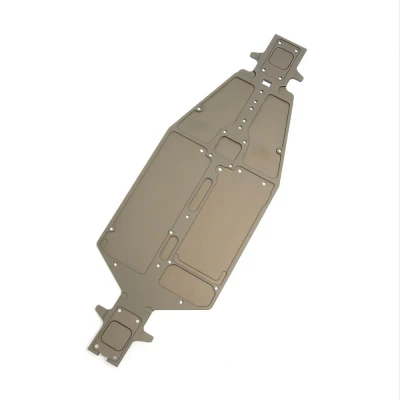 Tekno RC Chassis (revised, 7075, 3mm, hard anodized, lightened, ET410 EB410)