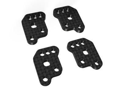 SWORKz Performance Carbon Rear Wheel Hub Easy Handling Adjustment Plates (4pcs)
