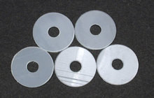 TEAM ASSOCIATED Large Nylon Body Mount Washer Set (4) (RC10T, GT, T2/3, TC4) (ASC7320)