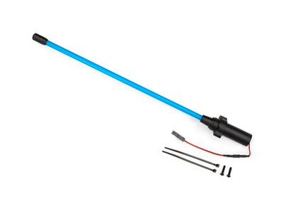Traxxas Blue LED Whip Light w/ Flex-Tech Mount