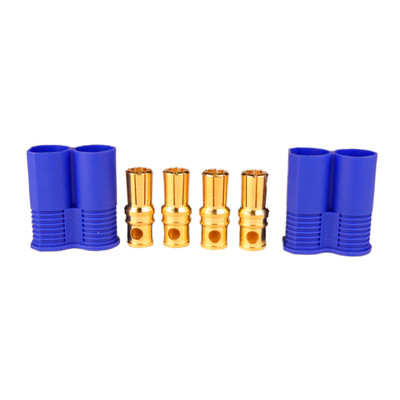 Assault RC High Current EC8 Connectors (2) (Male/Device)