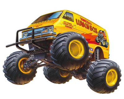 Tamiya Lunch Box EVO 1/12 Electric 2WD Monster Truck Kit (CW-01)