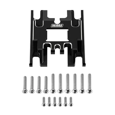 INJORA Aluminum Skid Plate Transmission Mount for 1/18 TRX4M (17g)