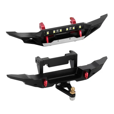 INJORA CNC Aluminum Bumper with Light Bar for 1/18 TRX4M Bronco (4M-85)