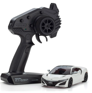 Kyosho MR-04 RWD Mini-Z Readyset w/Honda NSX 130R Body (White) w/KT-531P 2.4GHz Radio