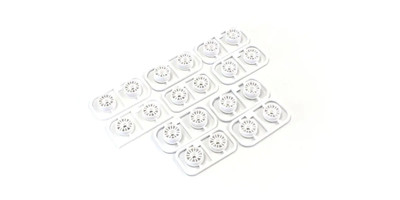 Kyosho Multi Offset Wheel SetII (White/RAYS RE30)