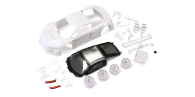 Kyosho Audi R8 LMS 2015 White body set(w/Wheels)