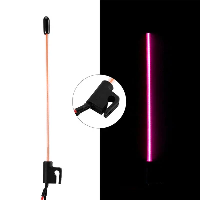 INJORA LED Side-Fixed Whip Light for 1/18 1/24 RC Crawlers (Purple)