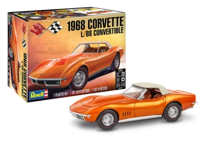 REVELL’68 Corvette L/88 Convertible 2’N1