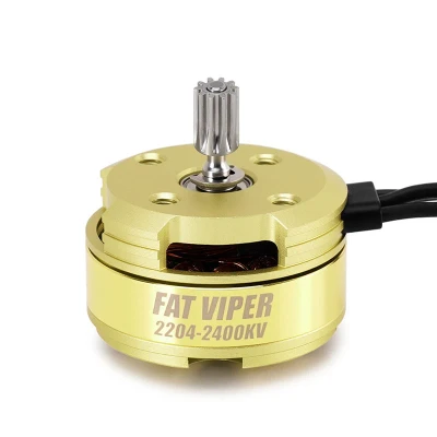 INJORA Gold Fat Viper 2204 Brushless Outrunner Motor for 1/18 TRX4M