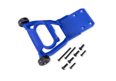 Traxxas Blue Assembled Wheelie Bar & Screws (Rustler 2WD)