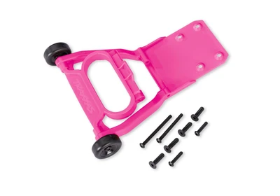 Traxxas Pink Assembled Wheelie Bar & Screws (Rustler 2WD)