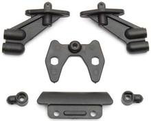 TEAM ASSOCIATED RC10B5M Wing, Body Mount & Bumper Set