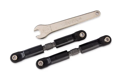 TRAXXAS Gray Steel Short Camber Links (2)