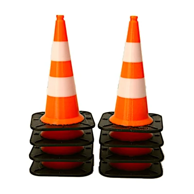 Assault RC Scale Caution Cones Large (8pcs)