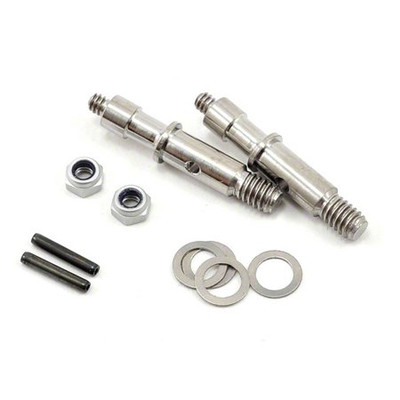 JConcepts Titanium B4.2 12mm Hex Conversion Front Axle Set
