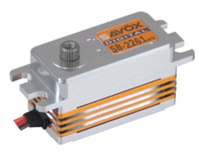 SAVOX SB-2261MG "High Speed" Low Profile Brushless Steel Gear Digital Servo (High Voltage) SAVOX SB-2261MG "High Speed" Low Profile Brushless Steel Gear Digital Servo (High Voltage)