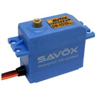 SAVOX SW-0230MG Waterproof Metal Gear Digital Servo (High Voltage) SAVOX SW-0230MG Waterproof Metal Gear Digital Servo (High Voltage)