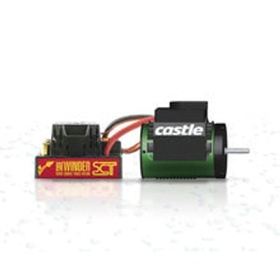 CASTLE CREATIONS SV3 Sidewinder Waterproof ESC, 3800Kv Motor Combo CASTLE CREATIONS SV3 Sidewinder Waterproof ESC, 3800Kv Motor Combo