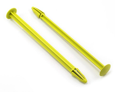 DE RACING 1/8 Buggy Tire Spikes (Yellow) (2)