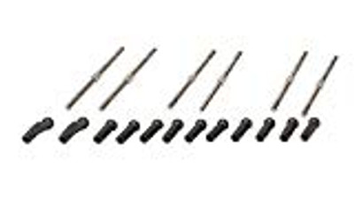 TLR Titanium HD Turnbuckle Kit (6) (TLR334021) TLR Titanium HD Turnbuckle Kit (6) (TLR334021)