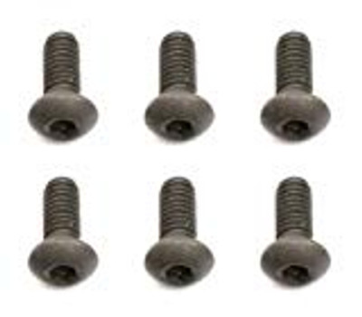 TEAM ASSOCIATED 2.5x0.45x6mm Button Head Screw (6) TEAM ASSOCIATED 2.5x0.45x6mm Button Head Screw (6)