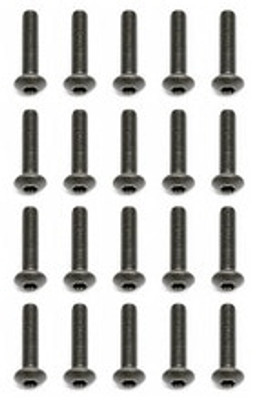 TEAM ASSOCIATED 3x14mm Button Head Hex Screw (20) (ASC25187) TEAM ASSOCIATED 3x14mm Button Head Hex Screw (20) (ASC25187)
