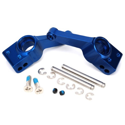 TRAXXAS Rear Stub Axle Carriers (Blue) (2) (TRA1952X) TRAXXAS Rear Stub Axle Carriers (Blue) (2) (TRA1952X)