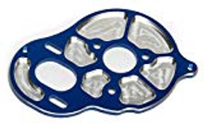 TEAM ASSOCIATED Aluminum Factory Team "3 Gear" Motor Plate (Blue) TEAM ASSOCIATED Aluminum Factory Team "3 Gear" Motor Plate (Blue)