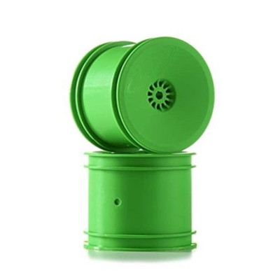 DE RACING "Speedline" 2.2 1/10 Stadium Truck Hex Wheel (2) (22T) (Green) DE RACING "Speedline" 2.2 1/10 Stadium Truck Hex Wheel (2) (22T) (Green)