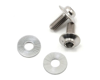 LUNSFORD 3x7mm Titanium Brushless Motor Screws (2) LUNSFORD 3x7mm Titanium Brushless Motor Screws (2)