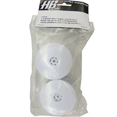 HOT BODIES 1/10 Buggy Rear Wheel (2) (White) HOT BODIES 1/10 Buggy Rear Wheel (2) (White)