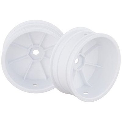HOT BODIES 1/10 4WD Buggy Front Wheel (2) (White) HOT BODIES 1/10 4WD Buggy Front Wheel (2) (White)