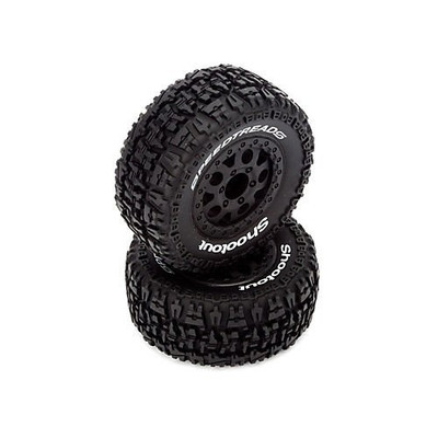 ECX Premounted Short Course Tire Set (2)