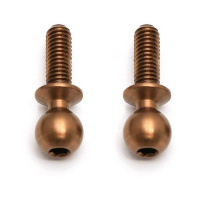 TEAM ASSOCIATED Factory Team 8mm Ti-Nitride Heavy Duty Ballstud Set (2) TEAM ASSOCIATED Factory Team 8mm Ti-Nitride Heavy Duty Ballstud Set (2)