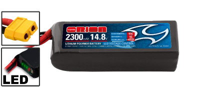 ORION Racing Drones Lipo 2300 14.8V 55C XT60 (ORI60238) ORION Racing Drones Lipo 2300 14.8V 55C XT60 (ORI60238)
