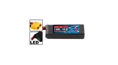 ORION Racing Drones Lipo 1300 14.8V 75C XT60 (ORI60244) ORION Racing Drones Lipo 1300 14.8V 75C XT60 (ORI60244)