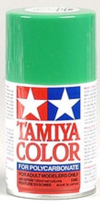 TAMIYA PS-25 Bright Green Lexan Spray Paint (3oz) (TAM86025)