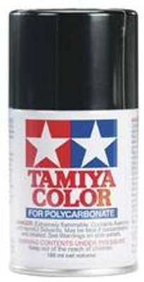 TAMIYA PS-5 Black Lexan Spray Paint (3oz) (TAM86005)