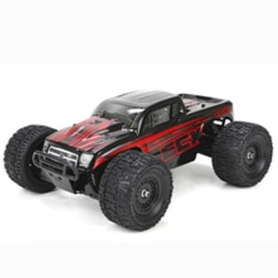 ECX Ruckus 1:18 4WD Monster Truck: Black/Red RTR (ECX01000T1) ECX Ruckus 1:18 4WD Monster Truck: Black/Red RTR (ECX01000T1)