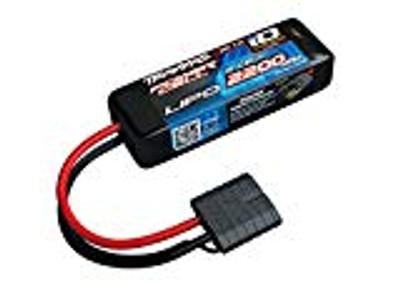 Traxxas 2S "Power Cell" 25C LiPo Battery w/iD Traxxas Connector (7.4V/2200mAh) (TRA2820X) Traxxas 2S "Power Cell" 25C LiPo Battery w/iD Traxxas Connector (7.4V/2200mAh) (TRA2820X)