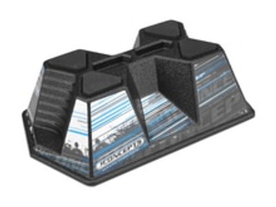 Aero Car Stand - Matte Black - Fits 1/10 & 1/8 Scale (JCI2544M)