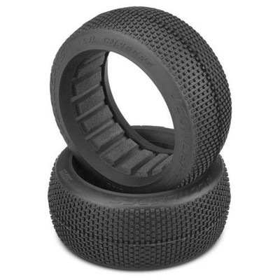 JConcepts LiL Chasers 1/8th Buggy Tires (2) (Blue)
