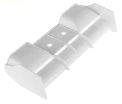 Wing (high down force, hole guides, ROAR/IFMAR legal, white) Wing (high down force, hole guides, ROAR/IFMAR legal, white)